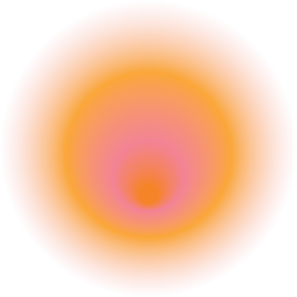 Contemporary Blur Gradient Aura Graphic Shape